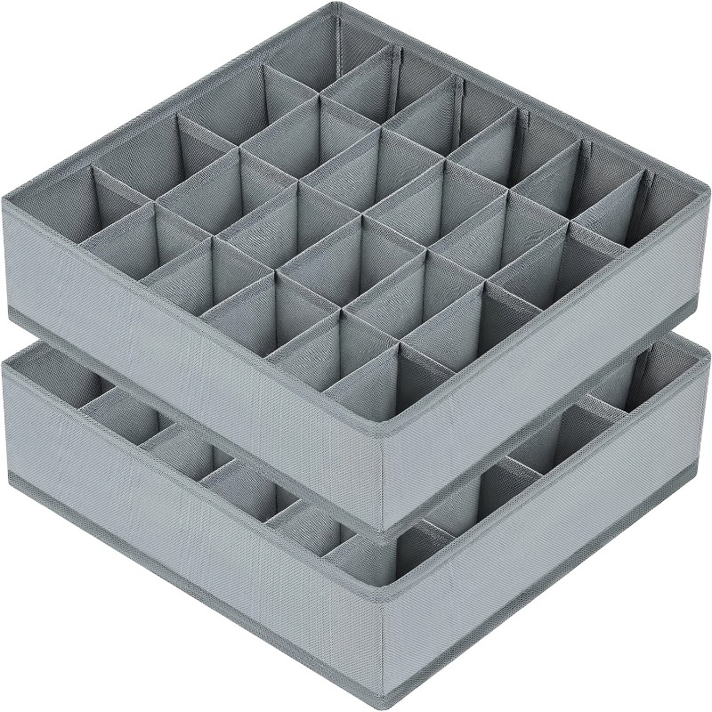 Sock Organizer Tray - 2 шт. органайзеры для носков и