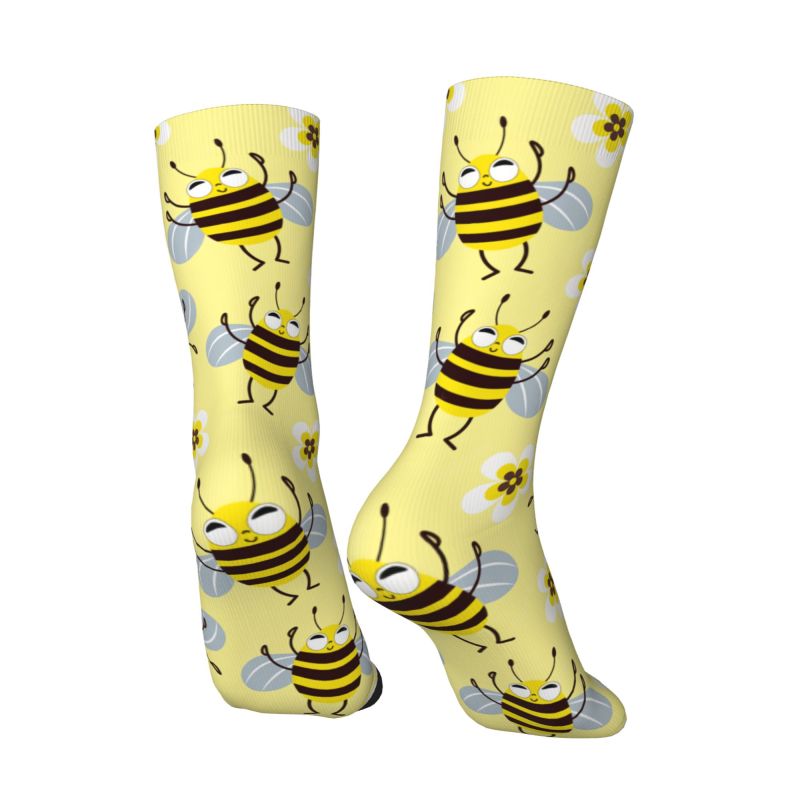 Dress Sock Men - Крутые мужские забавные носки с пчелами