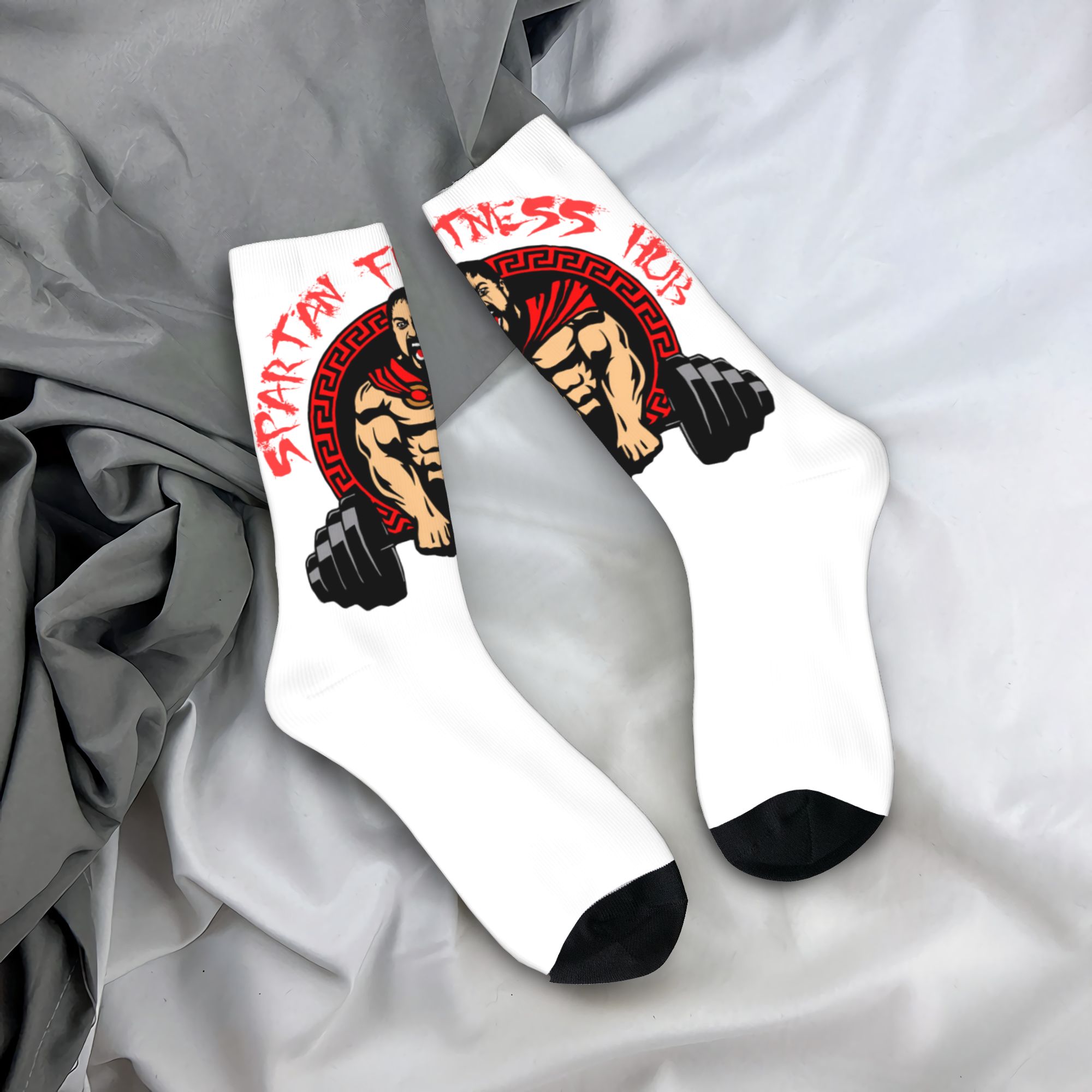 Dress Sock Men - Мужские носки Custom Spartan Gym: унисекс,