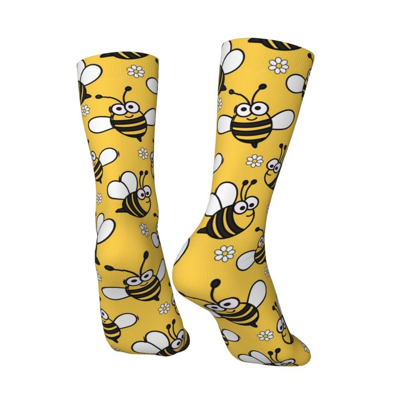 Dress Sock Men - Мужские носки с милыми пчелками на