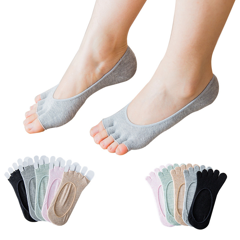 Invisibility Sock Loafer - Женские невидимые носки с открытым носком