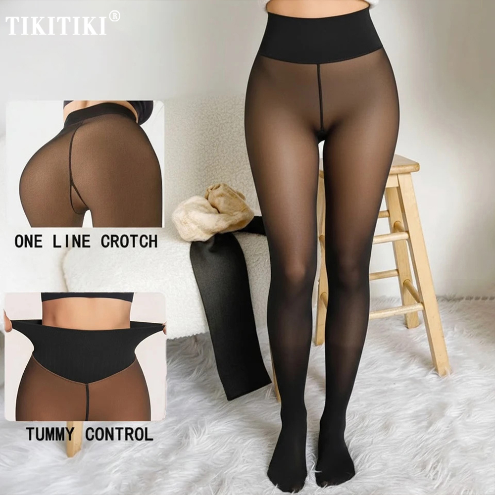 Tights Pantyhose Sheer - Женские колготки на флисовой подкладке с