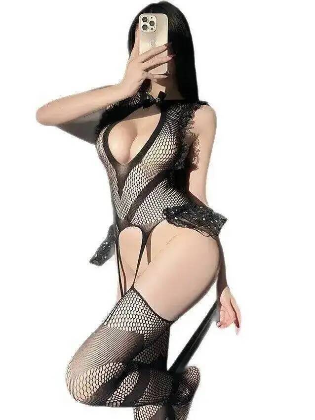 Сексуальное кружевное боди-сет – обзор и цена Fishnet Stocking Women