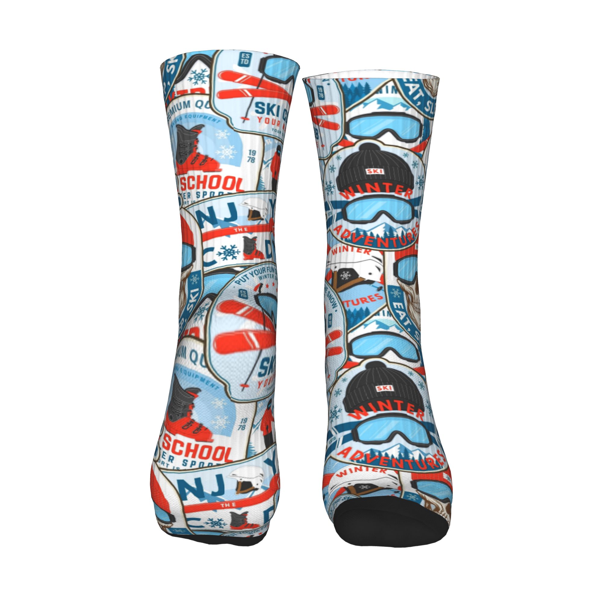 Винтажные красно-синие бесшовн – обзор и цена Dress Sock Men
