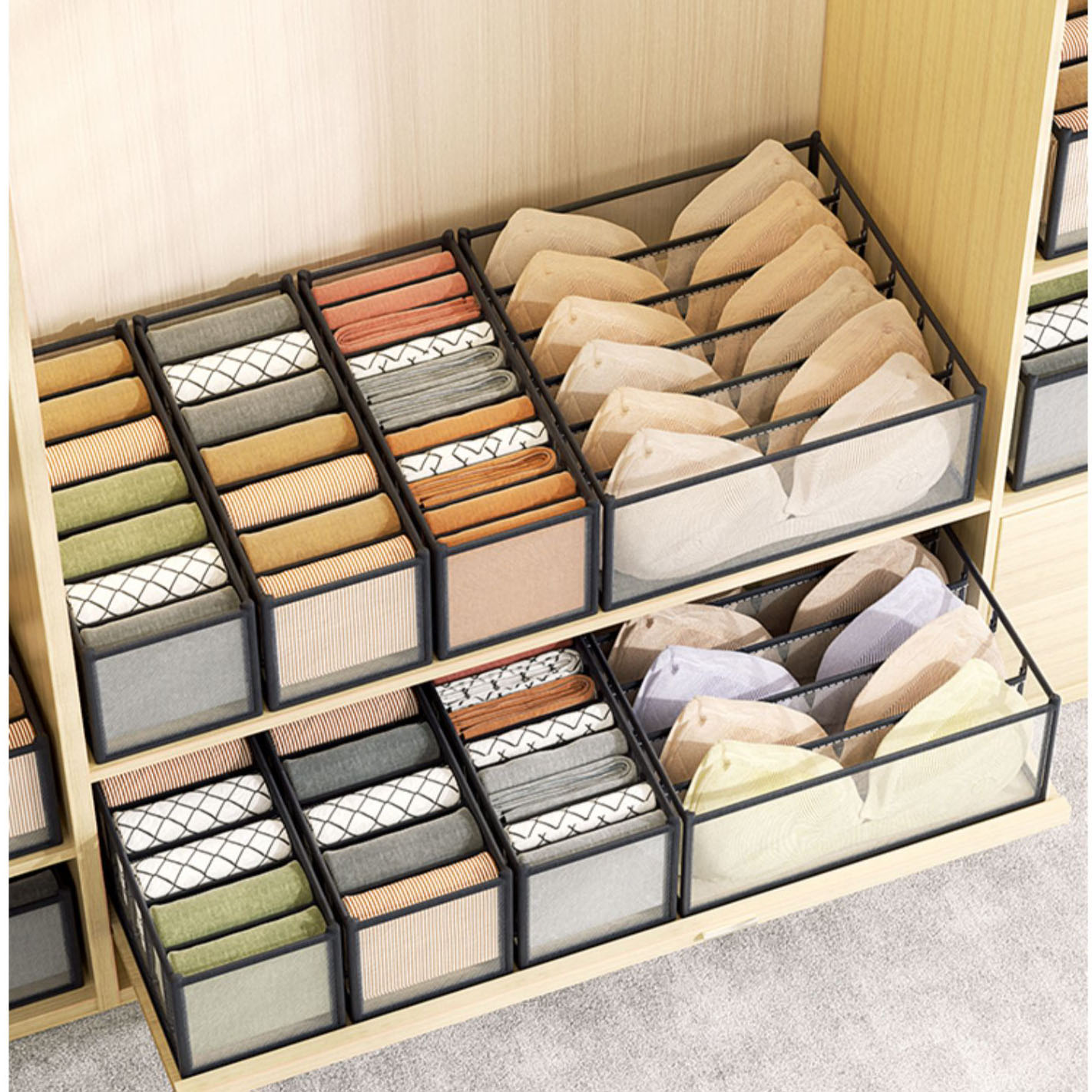 Органайзер для хранения нижнег – обзор и цена Sock Organizer Tray